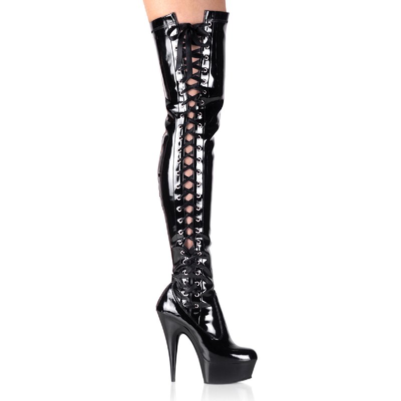 DELIGHT-3050 Pleaser kozačky