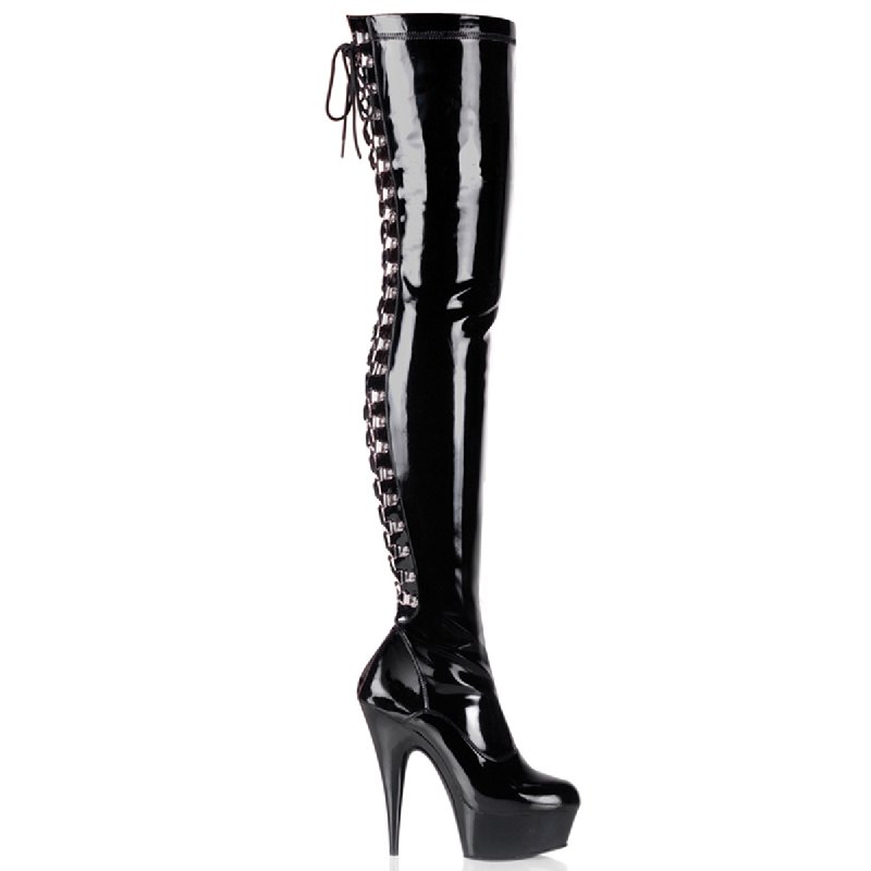 DELIGHT-3063 Pleaser kozačky