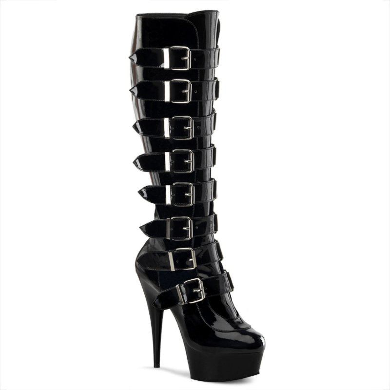 DELIGHT-2049 Pleaser kozačky