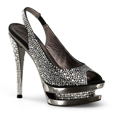 Společenské sandály FASCINATE-654SL Luxusní sexy lodičky Pleaser Day & Night