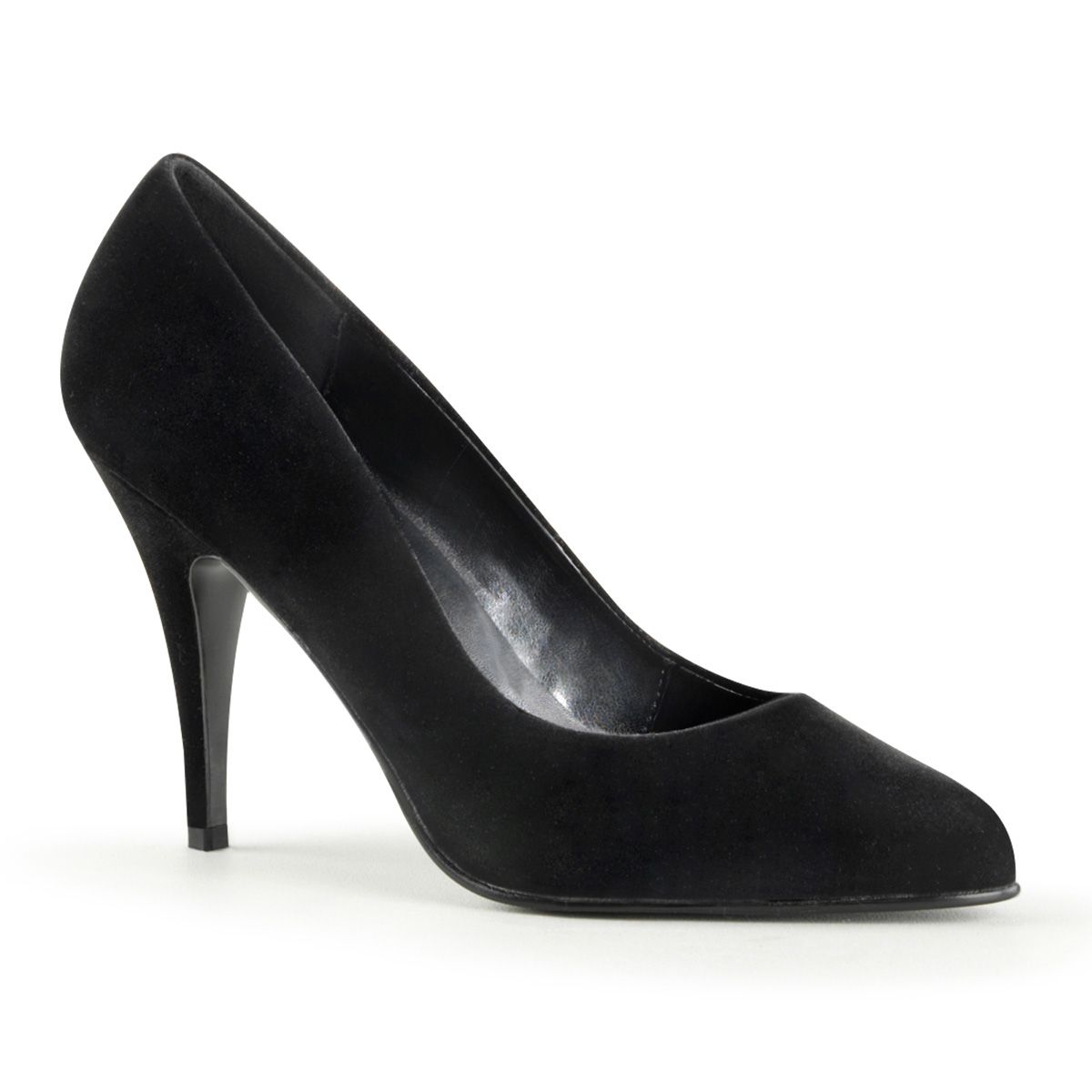 VAN420/B/VEL Černé lodičky Pleaser | VANITY-420 Pleaser