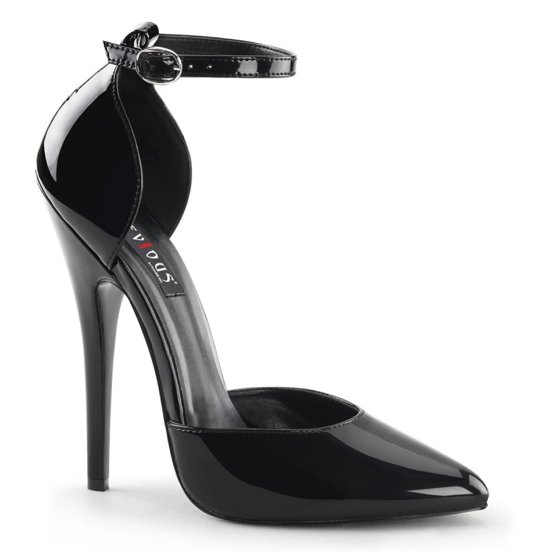 DOM402/B Černé sexy lodičky
