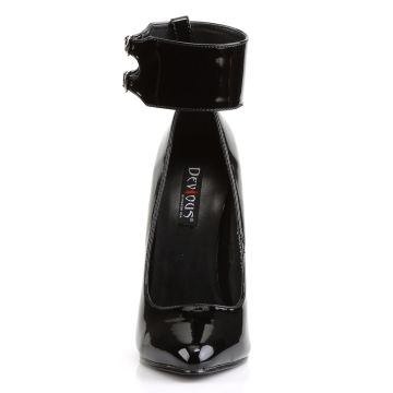 DOMINA-434 Černé erotické lodičky | DOMINA-434 Devious - zepředu DOMINA-434 Černé erotické lodičky | DOMINA-434 Devious - zepředu