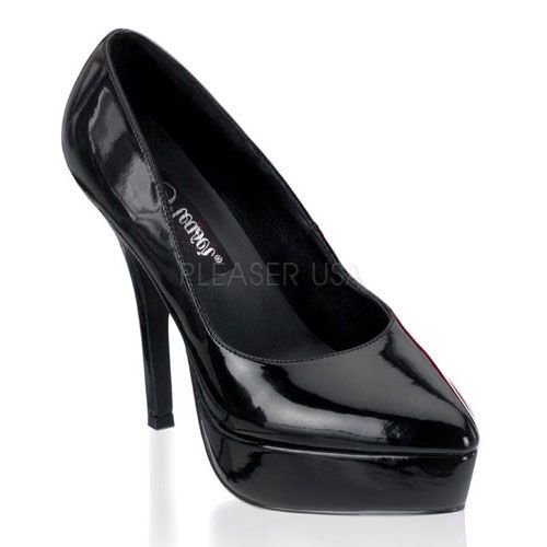 IND520/B Černé sexy lodičky