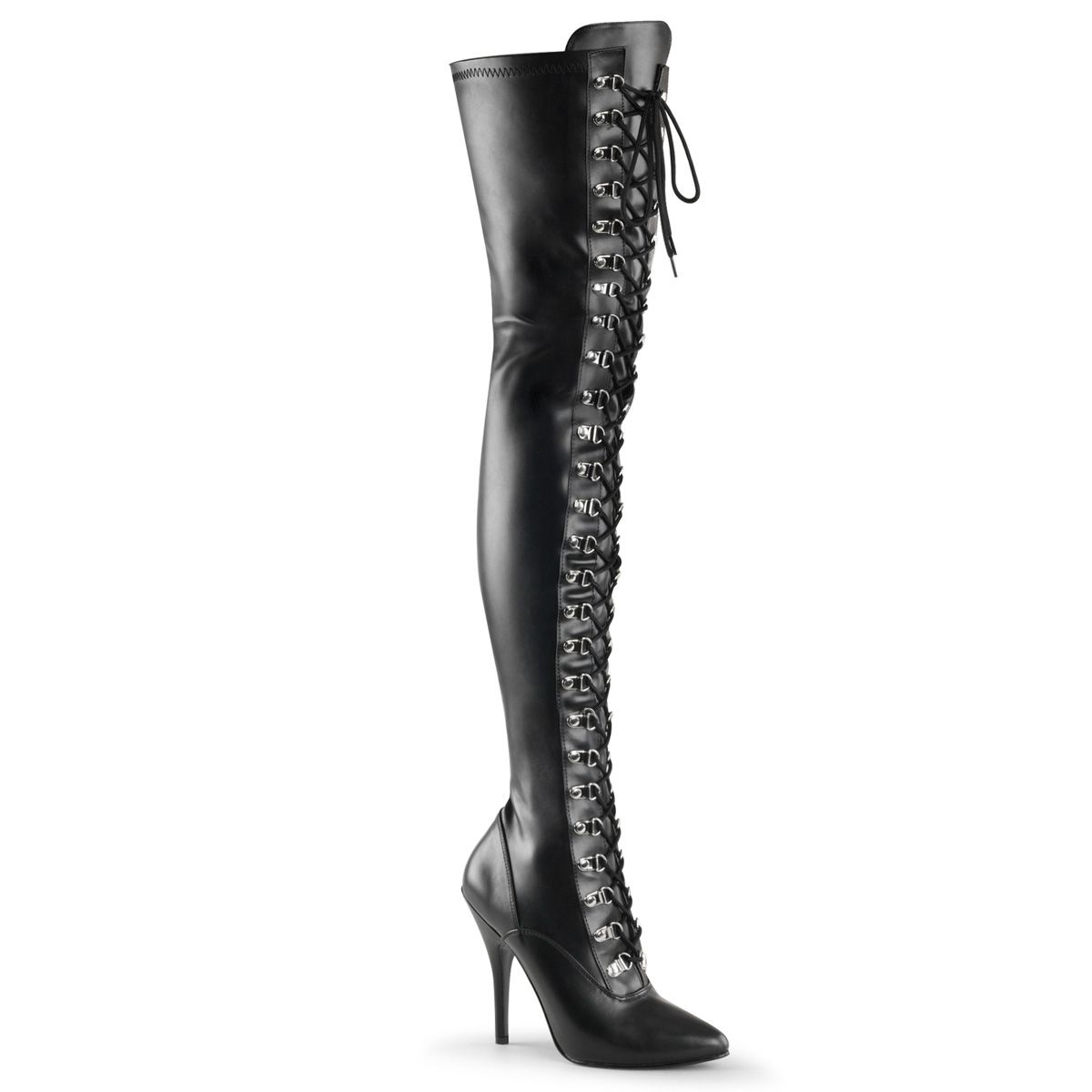 SED3024/B/PU Pleaser kozačky | SEDUCE-3024 Pleaser