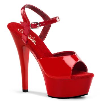 KISS209/R/M Červené boty Pleaser | KISS-209 Pleaser KISS209/R/M Červené boty Pleaser | KISS-209 Pleaser