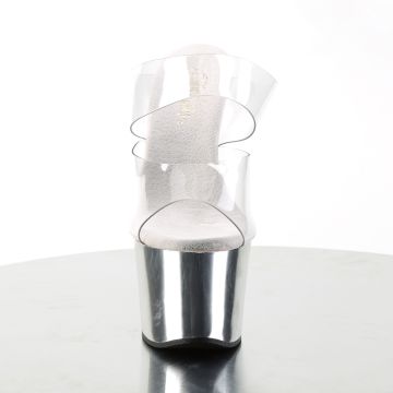 SKY302/C/SCH Sexy pantofle na strip | SKY-302 Pleaser - zepředu