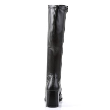 GOGO300/B/PU Černé kozačky Funtasma | GOGO-300 Funtasma - zezadu GOGO300/B/PU Černé kozačky Funtasma | GOGO-300 Funtasma - zezadu