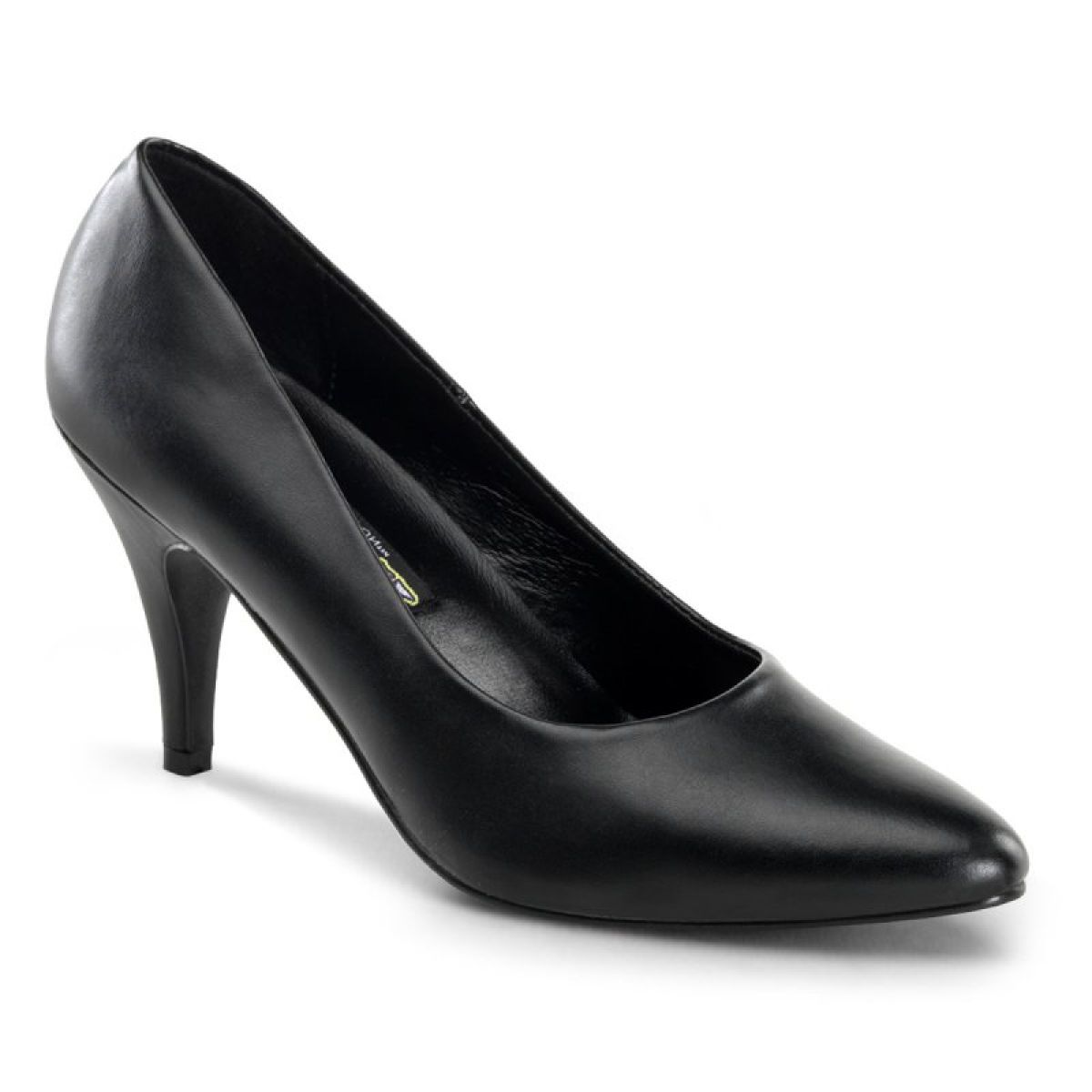 PUMP420/B/PU Černé matné lodičky | PUMP-420 Pleaser