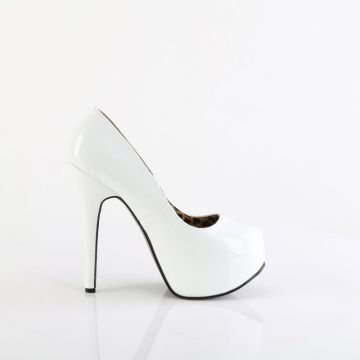 TEE06/W Bílé sexy lodičky | TEEZE-06 Bordello - z vnějšku TEE06/W Bílé sexy lodičky | TEEZE-06 Bordello - z vnějšku