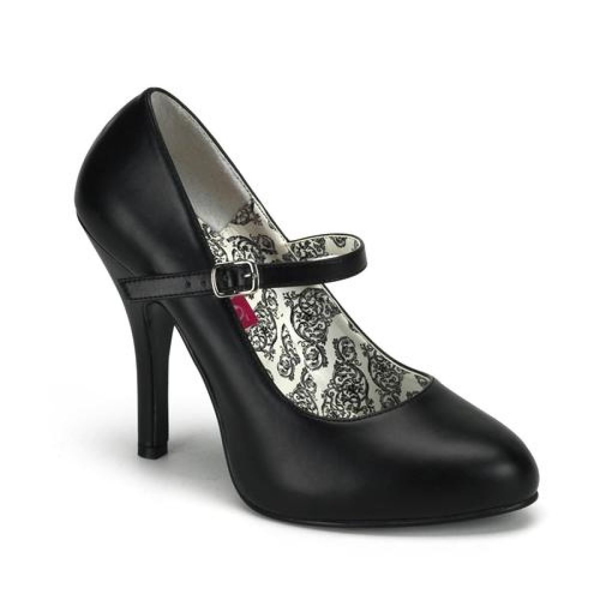 TEM35/B/PU Černé matné lodičky | TEMPT-35 Pleaser