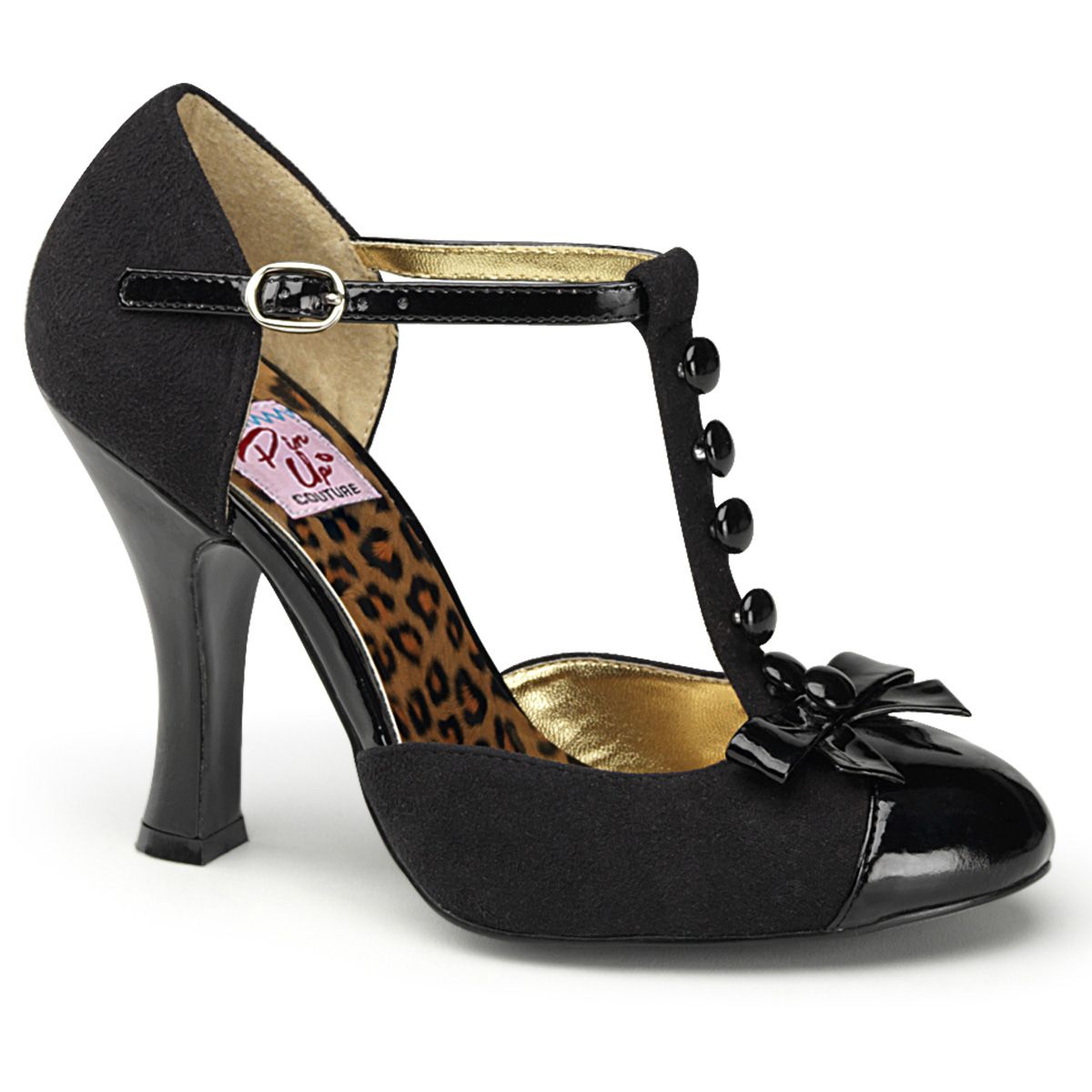 SMITT10/BMCSUE-BPT Retro černé lodičky | SMITTEN-10 Pin Up Couture