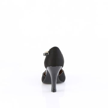 Retro černé lodičky SMITT10/BMCSUE-BPT | SMITTEN-10 Pin Up Couture - zezadu