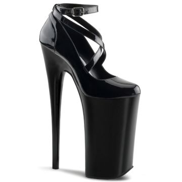 černá BEY087/B/M Černé erotické boty Pleaser