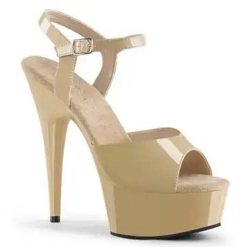 DEL609/CR/M Sexy boty Pleaser
