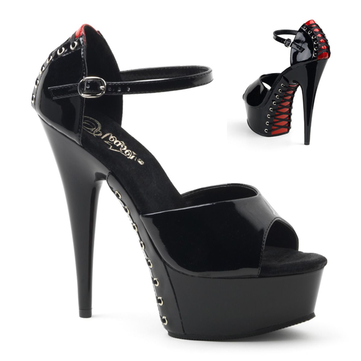 DELIGHT-660FH Sexy boty Pleaser | DELIGHT-660FH Pleaser