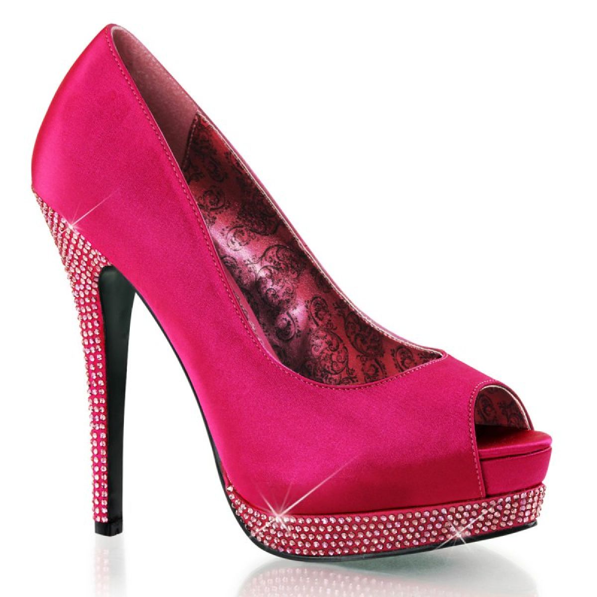 BELLA12R/HPSA/M Luxusní růžové lodičky | BELLA-12R Pleaser BELLA12R/HPSA/M Luxusní růžové lodičky | BELLA-12R Pleaser