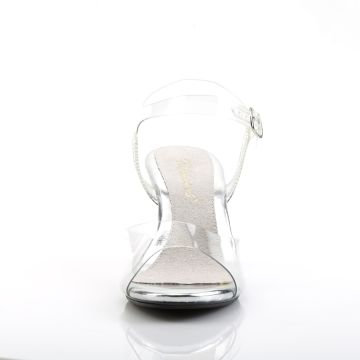 Průhledné sandály BEL308/C/M Fabulicious - zepředu