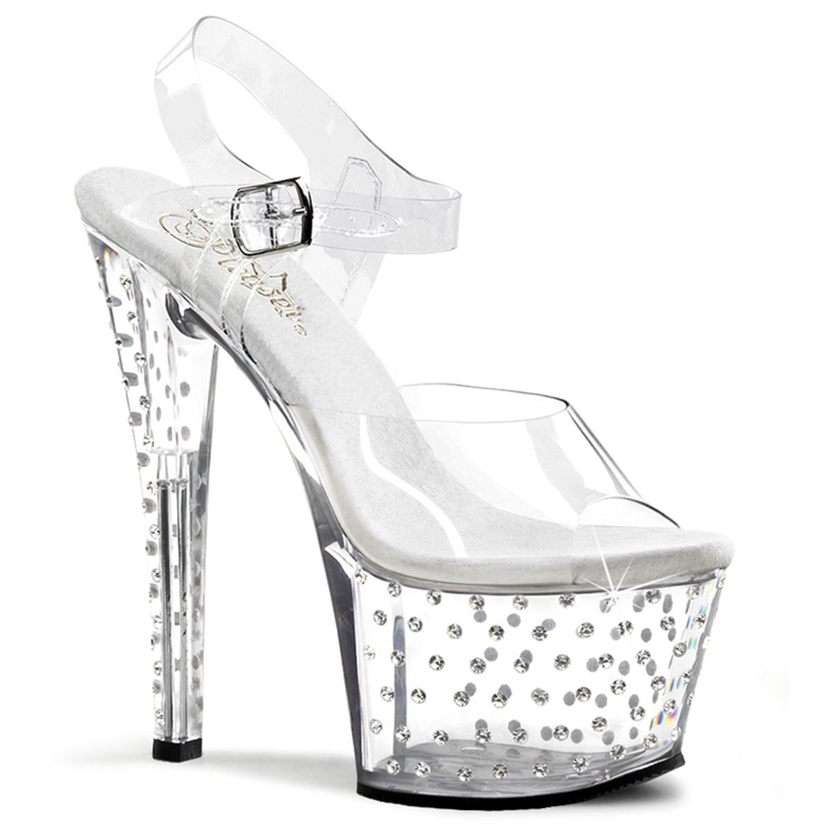 STDUS708/C/M Sexy sandály | STARDUST-708 Pleaser