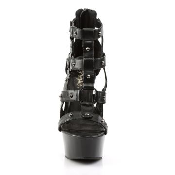DELIGHT-682 Páskové sexy boty | DELIGHT-682 Pleaser - zepředu DELIGHT-682 Páskové sexy boty | DELIGHT-682 Pleaser - zepředu