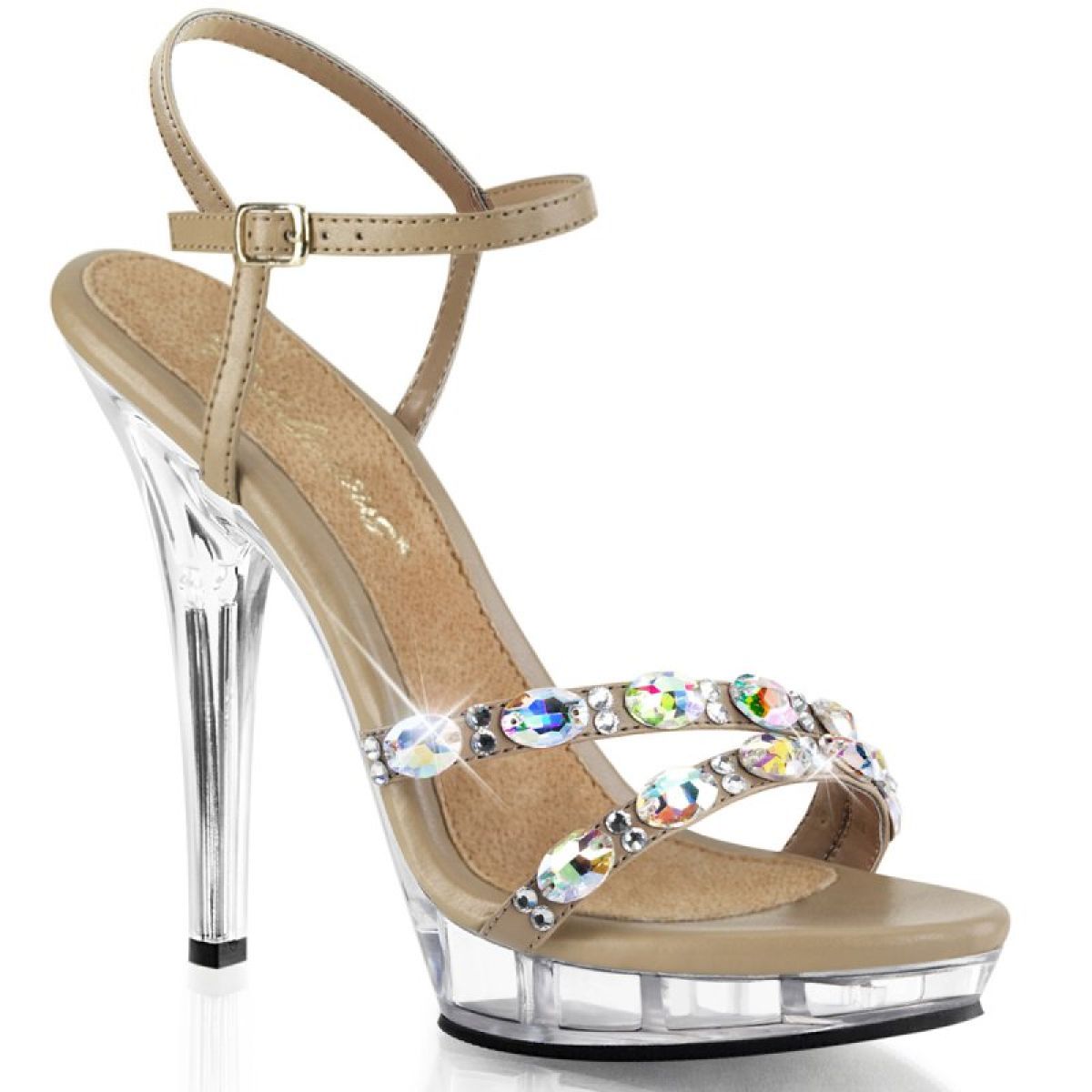 LIP133/TPPU/C Luxusní sandály na podpatku | LIP-133 Fabulicious LIP133/TPPU/C Luxusní sandály na podpatku | LIP-133 Fabulicious