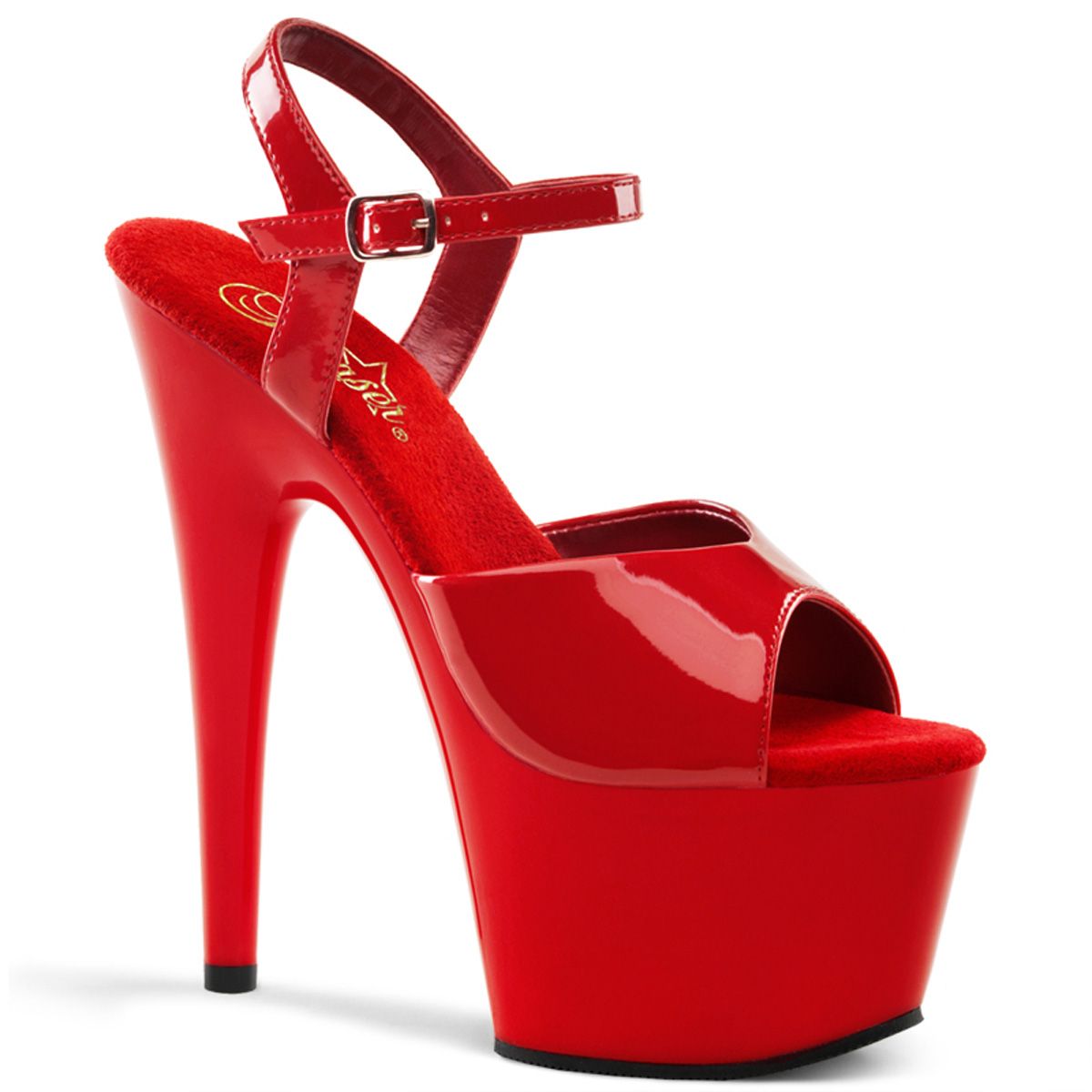 ADO709/R/M Červené sexy boty | ADORE-709 Pleaser