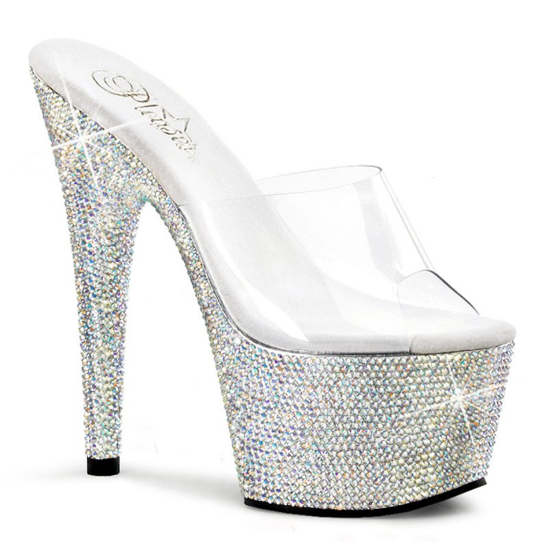 BEJEWELED-701DM Luxusní sexy pantofle