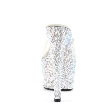 BEJEWELED-701DM Luxusní sexy pantofle | BEJEWELED-701DM Pleaser - zezadu BEJEWELED-701DM Luxusní sexy pantofle | BEJEWELED-701DM Pleaser - zezadu