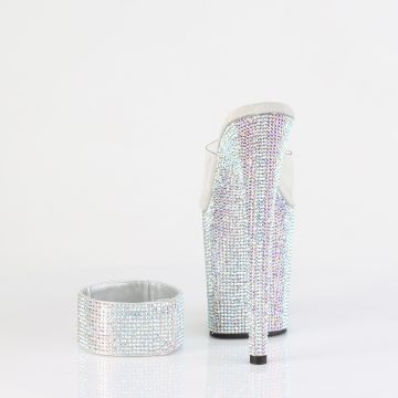 BEJEWELED-812RS boty Pleaser | BEJEWELED-812RS Pleaser - zezadu