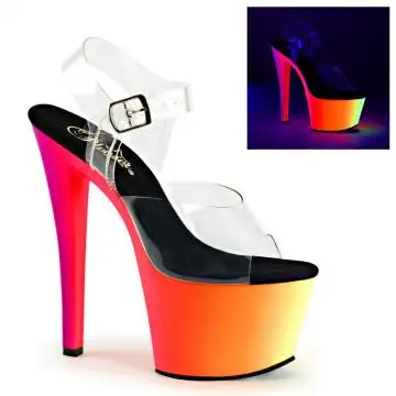 RAINBOW-308UV Svítící sexy boty