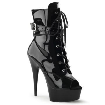 DELIGHT-1033 Černé go-go kozačky | DELIGHT-1033 Pleaser DELIGHT-1033 Černé go-go kozačky | DELIGHT-1033 Pleaser