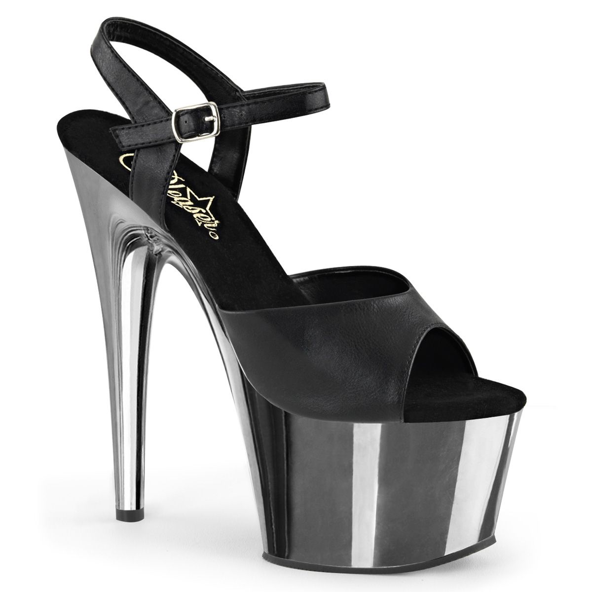 ADO709/BPU/SCH Sexy erotické boty na vysokém podpatku | ADORE-709 Pleaser