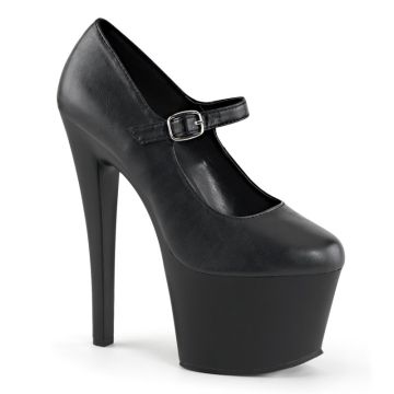 go-go dance SKY387/BPU/M Černé sexy lodičky Pleaser