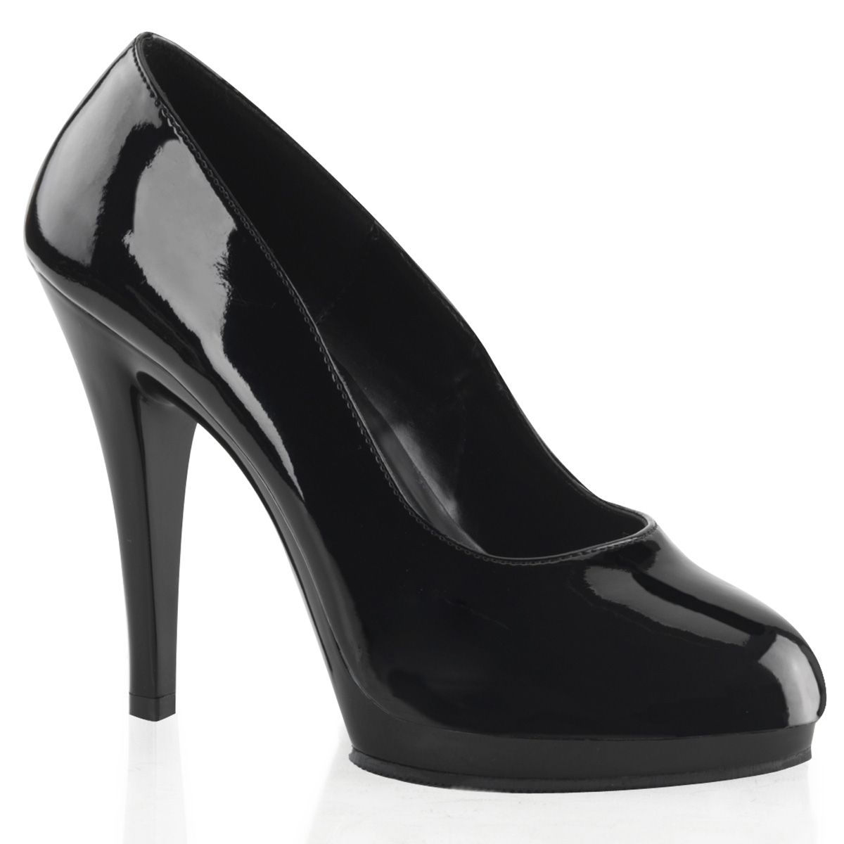 FLAIR-480 Sexy černé lodičky | FLAIR-480 Pleaser Pink Label
