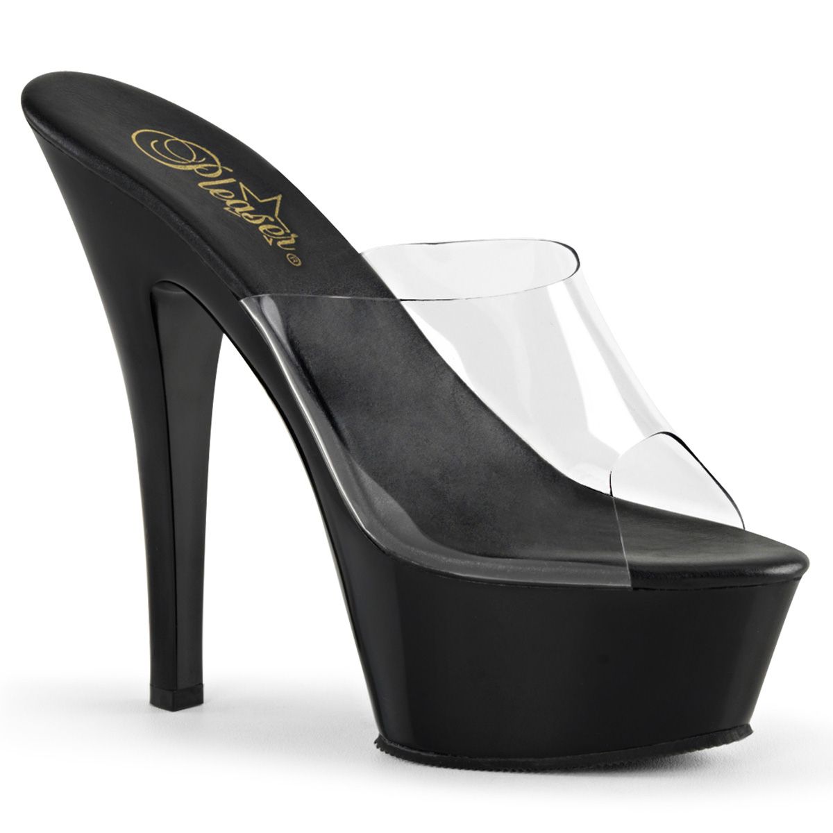 KISS201VL/C/B Pantofle Pleaser | KISS-201VL Pleaser KISS201VL/C/B Pantofle Pleaser | KISS-201VL Pleaser