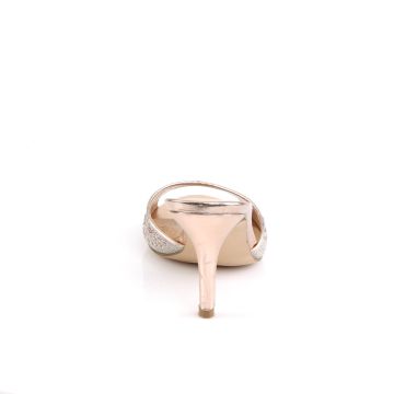 Zlaté pantofle LUCY01/GGFA Fabulicious - zezadu