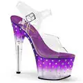 STDUS708T/C/PP-C Pleaser sandály