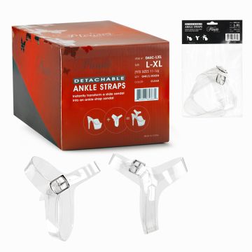 Doplňky bot Pleaser DASC-LXL Náhradní pásky 41-46 EU