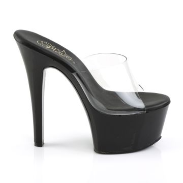 Pantofle Pleaser ASP601/C/B | ASPIRE-601 - z vnějšku