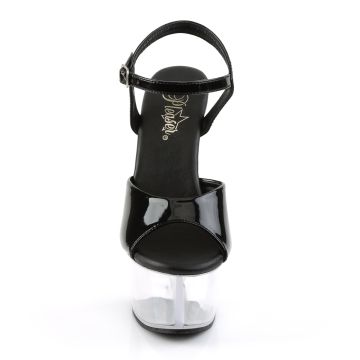 ASP609/B/C Sandály Pleaser | ASPIRE-609 Pleaser - zepředu ASP609/B/C Sandály Pleaser | ASPIRE-609 Pleaser - zepředu