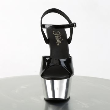 ASP609/B/SCH Pleaser | ASPIRE-609 Pleaser - zepředu ASP609/B/SCH Pleaser | ASPIRE-609 Pleaser - zepředu