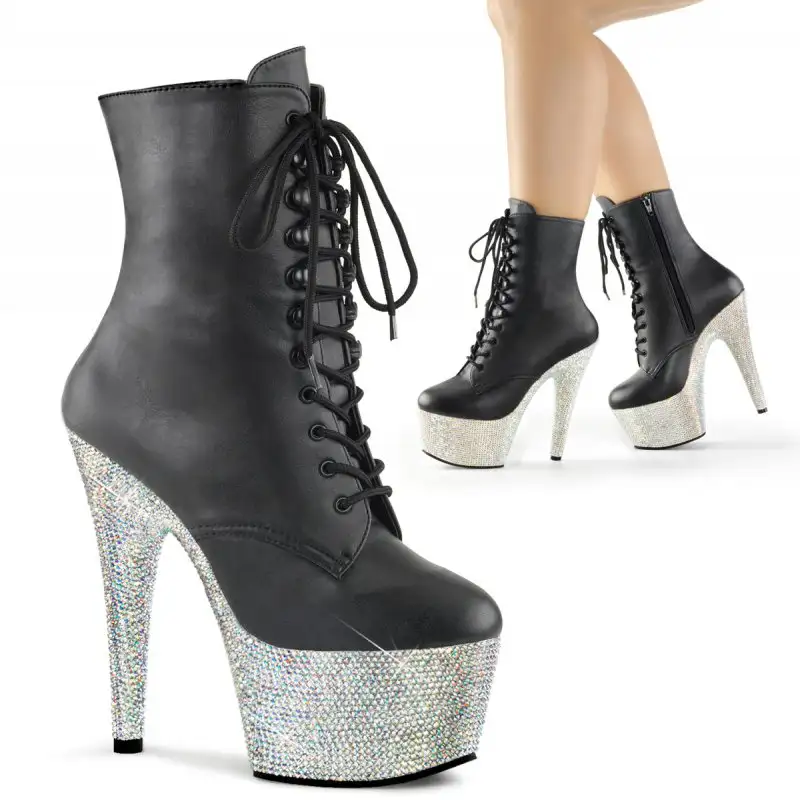 BEJEWELED-1020-7 Boty Pleaser