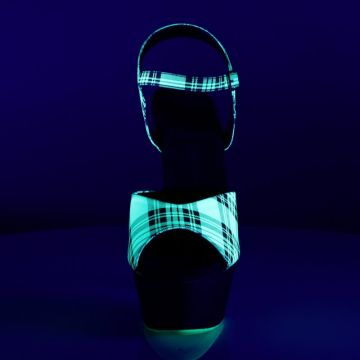 sandály Pleaser KISS209PL/NLMPU/B - zepředu