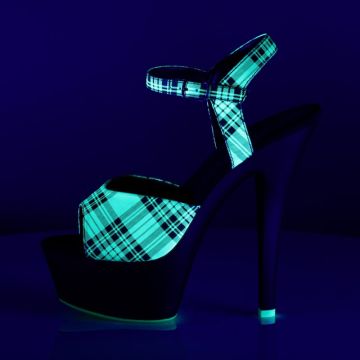 sandály Pleaser KISS209PL/NLMPU/B - z vnitřku