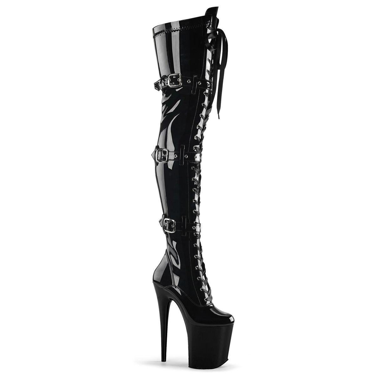 FLAM3028/B/M kozačky Pleaser | FLAMINGO-3028 Pleaser
