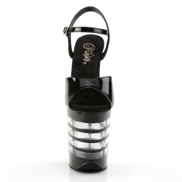 boty Pleaser FLAM809LN/B/M - zepředu