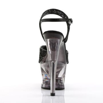 sandály Pleaser MOON710GT/BG/SMK - zezadu