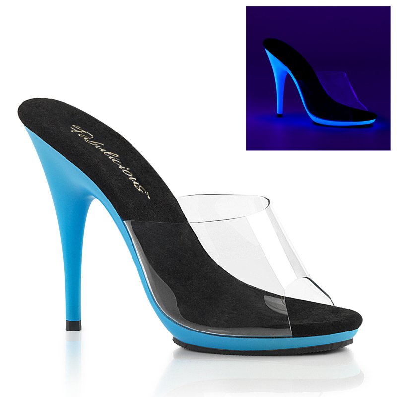 POISE501UV/C/NBL pantofle Pleaser