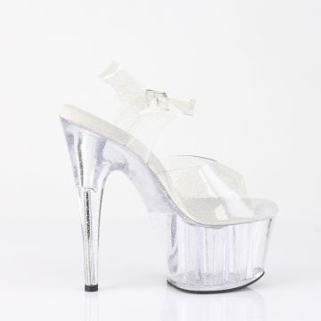 ADORE-708MMG sandály Pleaser | ADORE-708MMG Pleaser - z vnějšku ADORE-708MMG sandály Pleaser | ADORE-708MMG Pleaser - z vnějšku