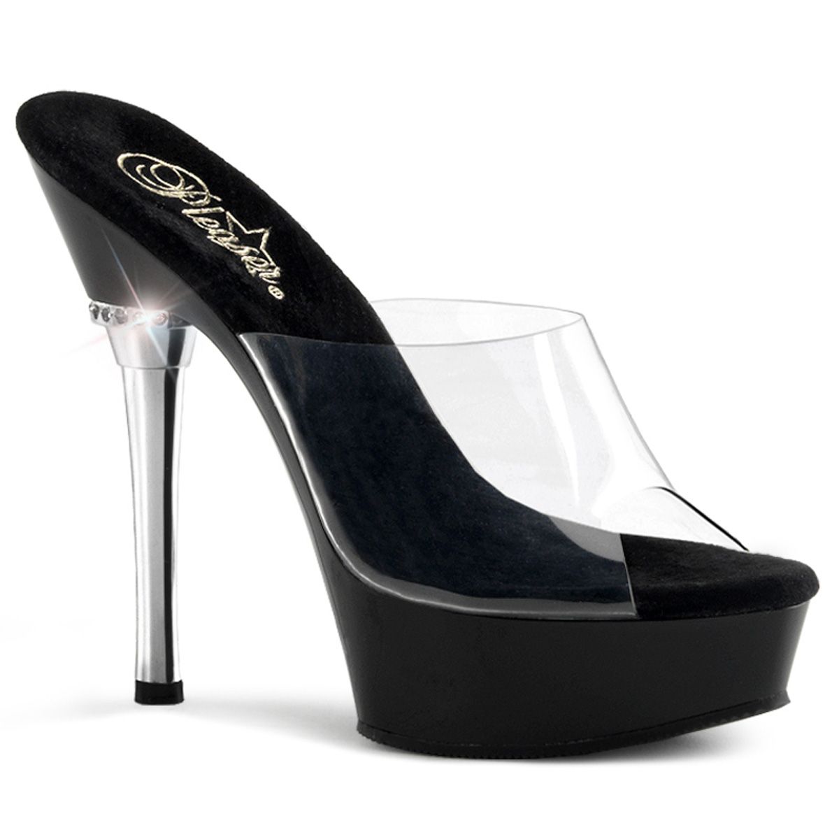 ALL601/C/B Pleaser pantofle | ALLURE-601 Pleaser